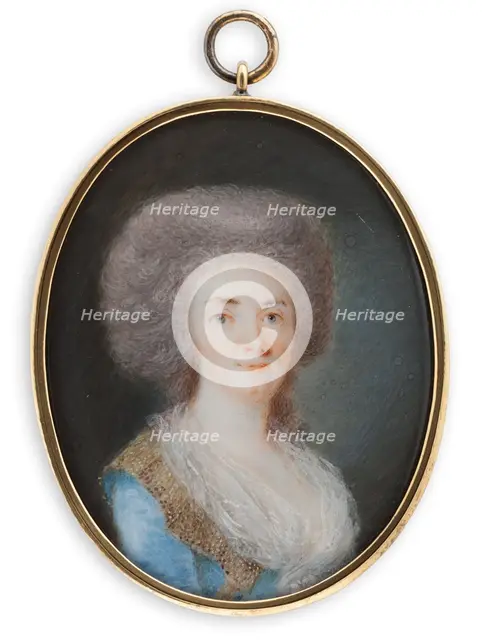 Portrait of a young lady. Creator: Lorentz Svensson Sparrgren.