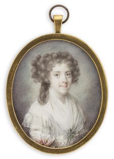 Portrait of a young lady. Creator: Nicolas Lavreince