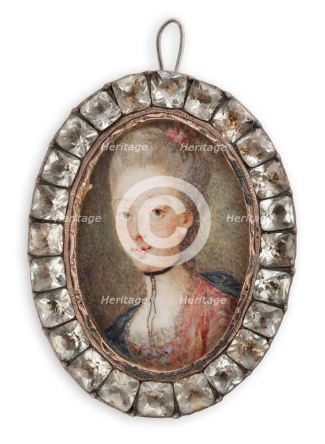 Portrait of a young lady. Creator: Nicolas Lavreince.