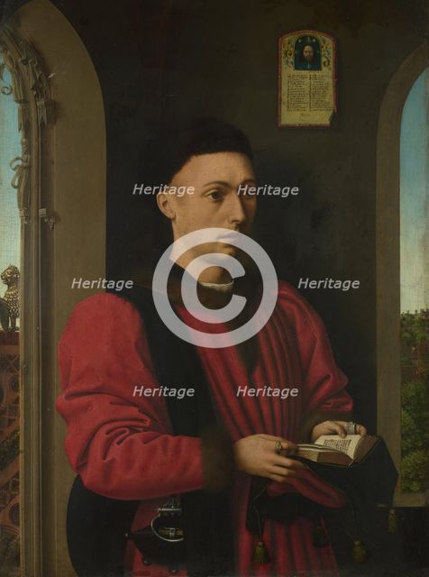 Portrait of a Young Man, 1450-1460. Artist: Christus, Petrus (1410/20-1475/76)