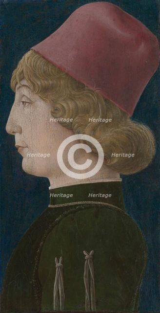 Portrait of a Young Man, 1470s. Creator: Cosmè Tura.
