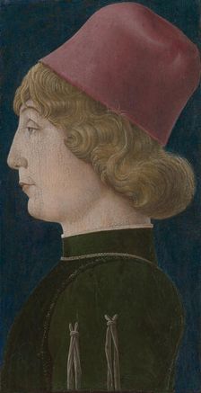 Portrait of a Young Man, 1470s. Creator: Cosmè Tura