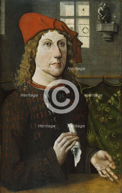 Portrait of a Young Man, 1485. Creator: Master of the Luneburg Last Judgement.