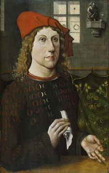 Portrait of a Young Man, 1485. Creator: Master of the Luneburg Last Judgement