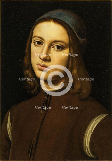Portrait of a young man, 1497. Creator: Perugino (around 1450-1523).