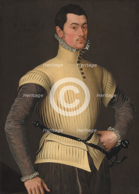 Portrait of a Young Man, 1558. Creator: Anon.