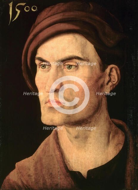 Portrait of a Young Man, 1500. Creator: Dürer, Albrecht (1471-1528).