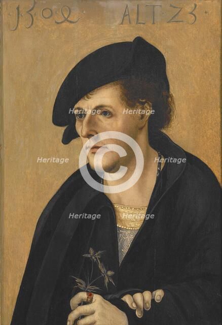 Portrait of a Young Man, 1504. Creator: Hans Schäufelein the Elder.