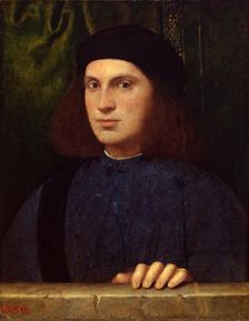 Portrait of a Young Man, 1515. Creator: Bonifacio de Pitati
