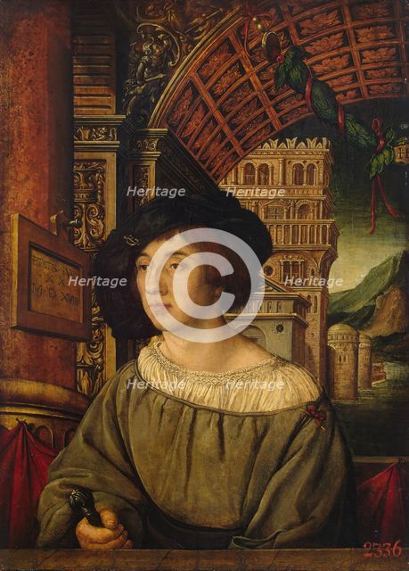 Portrait of a Young Man, 1518. Creator: Ambrosius Holbein.