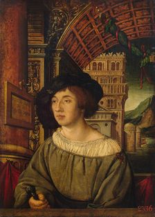 Portrait of a Young Man, 1518. Creator: Ambrosius Holbein