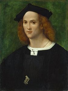 Portrait of a Young Man, 1520. Creator: Andrea del Brescianino