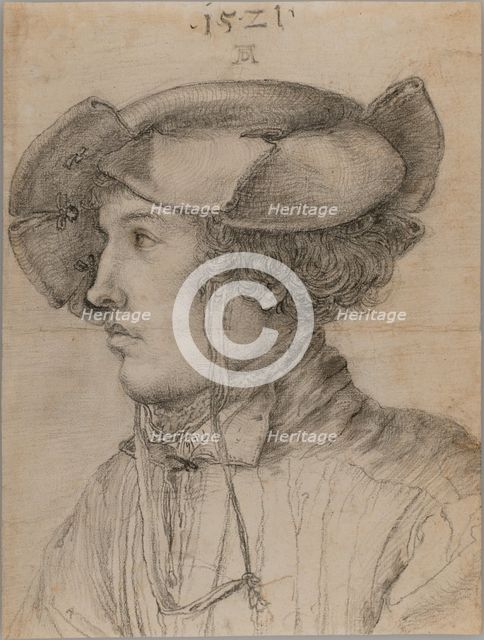 Portrait of a Young Man, 1521. Creator: Unknown.