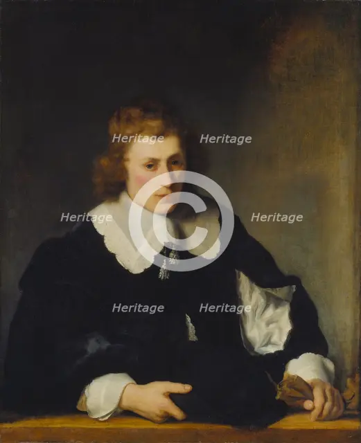 Portrait of a Young Man, 1644. Creator: Ferdinand Bol.