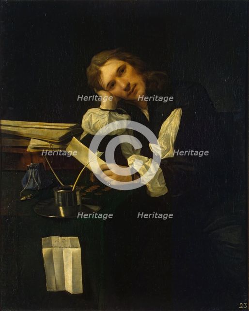 Portrait of a Young Man, 1656. Creator: Michiel Sweerts.