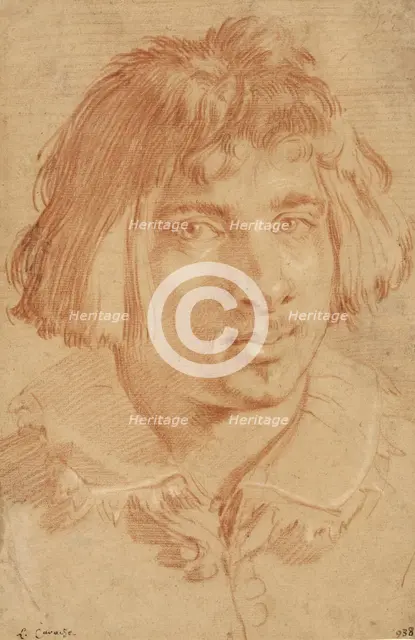Portrait of a Young Man, 1630. Creator: Gian Lorenzo Bernini.
