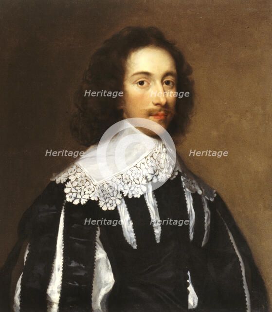 Portrait of a Young Man, 1635-1640. Creator: Cornelis Janssens van Ceulen.