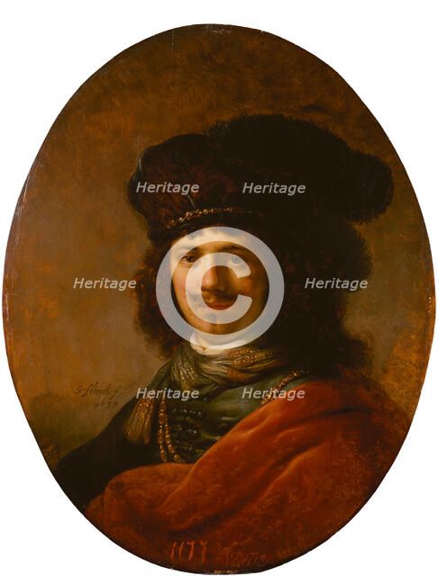 Portrait of a young man, 1637. Creator: Flinck, Govaert (1615-1660).