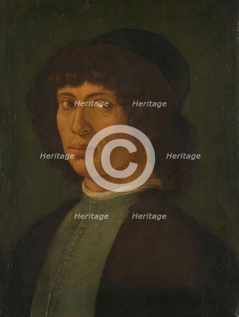 Portrait of a Young Man, 1750-1850. Creator: Filippino Lippi (manner of).