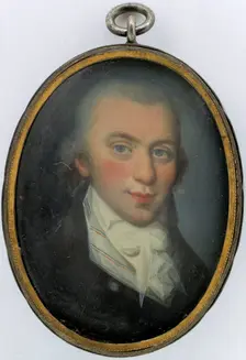 Portrait of a young Man, 1772-1834. Creator: Johann Carl Frederik Viertel
