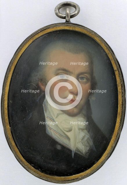 Portrait of a young Man, 1772-1834. Creator: Johann Carl Frederik Viertel.