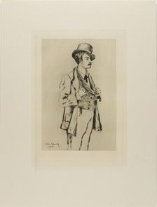 Portrait of a Young Man, 1878 or 1898. Creator: Gaston la Touche