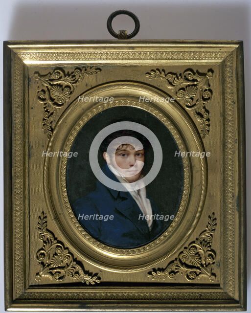 Portrait of a young man, 1806. Creator: Charles Guillaume Alexandre Bourgeois.
