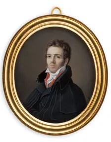 Portrait of a young man, 1822-1863. Creator: Alphonse de Labroue
