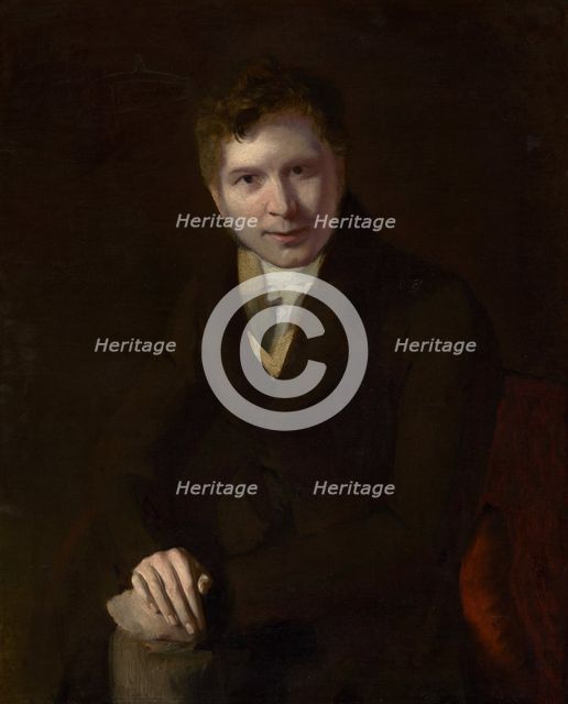 Portrait of a Young Man, 1830-1840. Creator: David Wilkie.