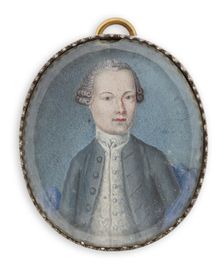 Portrait of a young man, 18th century. Creator: Unknown
