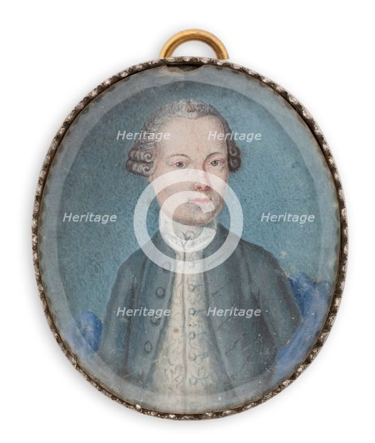 Portrait of a young man, 18th century. Creator: Unknown.