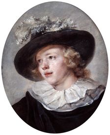 Portrait of a Young Man 18th/early 19th century. Artist: Jean-Honore Fragonard