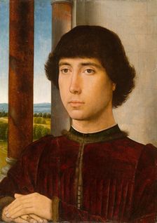 Portrait of a Young Man, ca. 1472-75. Creator: Hans Memling