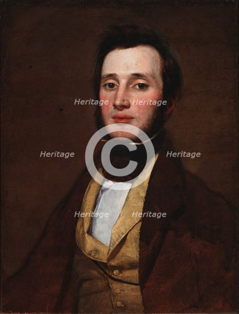 Portrait of a Young Man, ca. 1830-1835. Creator: William Page.