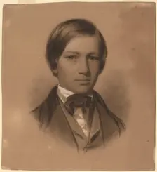 Portrait of a Young Man. Creator: Eastman Johnson