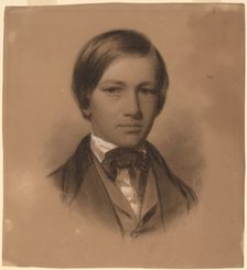 Portrait of a Young Man. Creator: Eastman Johnson