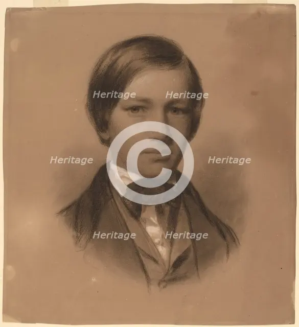 Portrait of a Young Man. Creator: Eastman Johnson.