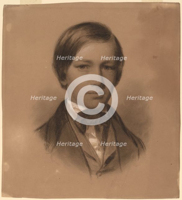 Portrait of a Young Man. Creator: Eastman Johnson.