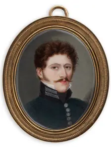 Portrait of a young man. Creator: JF Leaute