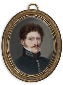 Portrait of a young man. Creator: JF Leaute