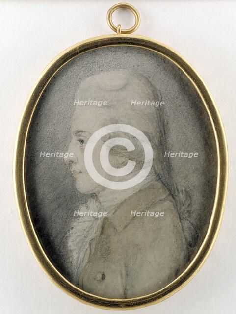 Portrait of a young man. Creator: Lorentz Svensson Sparrgren.