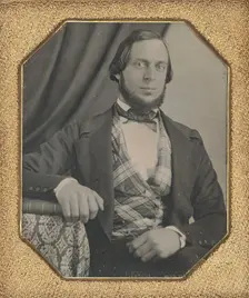 Portrait of a Young Man, about 1847. Creator: Unknown