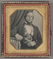 Portrait of a Young Man, about 1847. Creator: Unknown