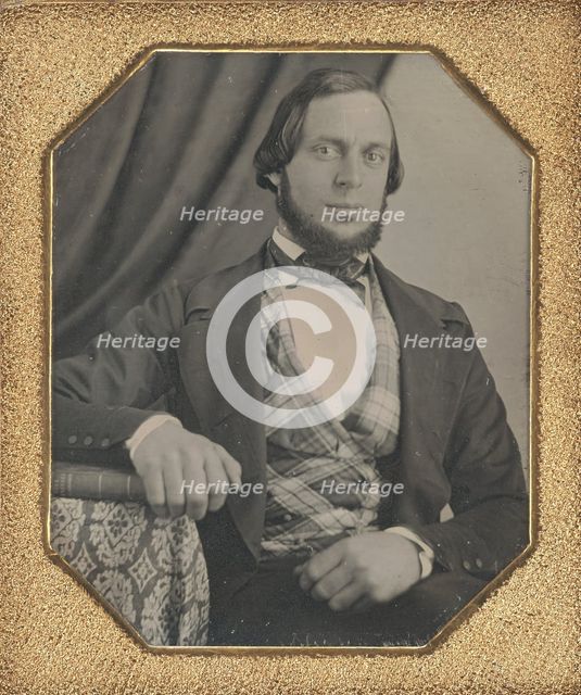 Portrait of a Young Man, about 1847. Creator: Unknown.