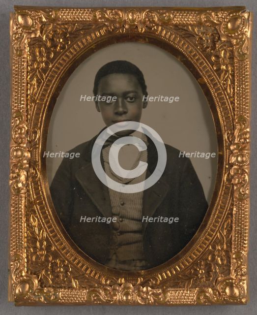 Portrait of a Young Man, about 1857-1858. Creator: Unknown.