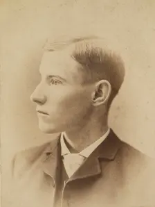 Portrait of a young man, about 1885-1900. Creator: Chesley Brothers