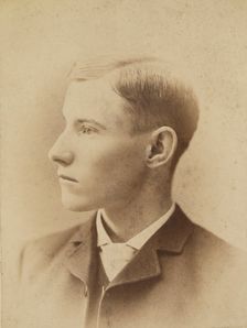 Portrait of a young man, about 1885-1900. Creator: Chesley Brothers