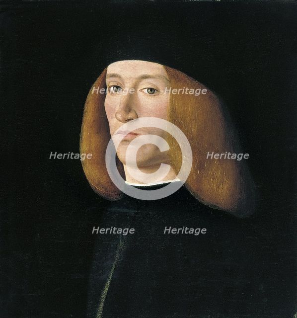 Portrait of a Young Man. Artist: Solari (Solario), Andrea (1470-1524)