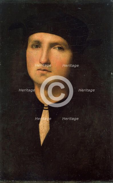 'Portrait of a Young Man', between 1495 and 1500.  Artist: Perugino