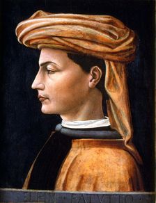 Portrait of a Young Man , c. 1440. Creator: Uccello, Paolo (1397-1475)